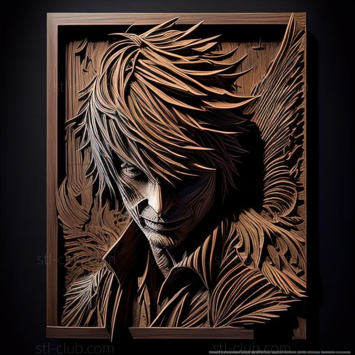 3D model Light Yagami FROM Death Note (STL)